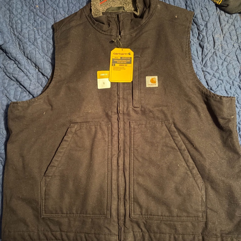 Carhartt Men's Dark Gray Vest